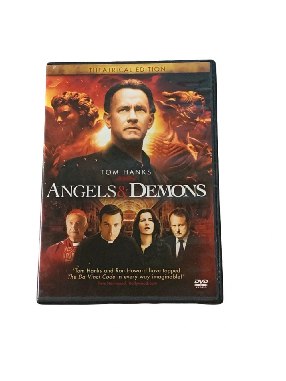 Angels & Demons DVD 2009 Theatrical Edition Single Disc Tom Hanks PG-13